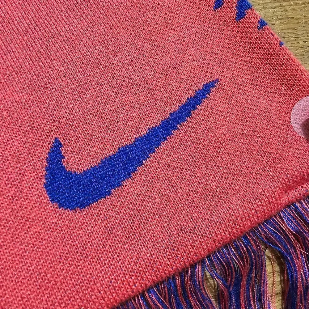 Nike A.F.C. Richmond Ted Lasso Scarf Football Is Life Swoosh Blue Red Logo New